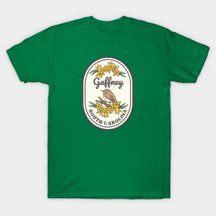 Gaffney South Carolina Wren SC Tourist Souvenir T-Shirt